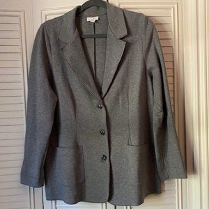 J. Jill Cotton Knit Blazer (l)